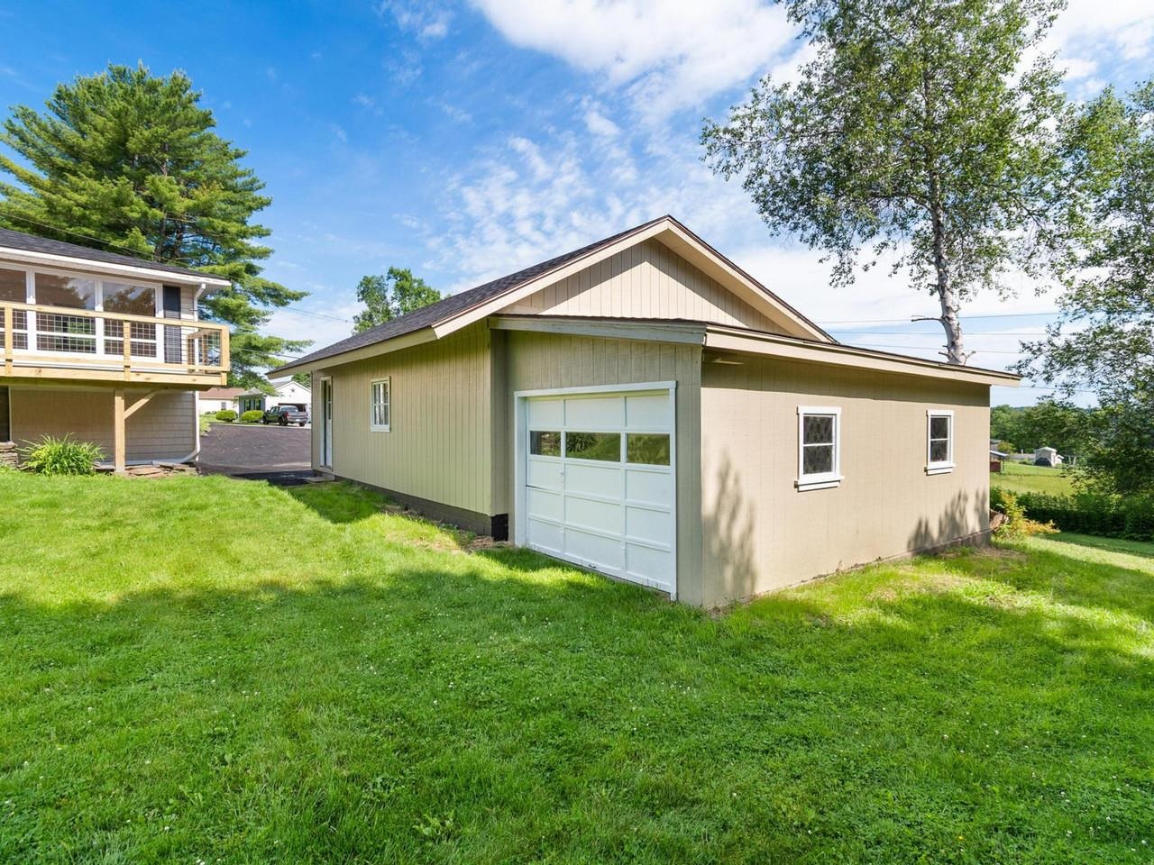 Garage with Extra Shop Door