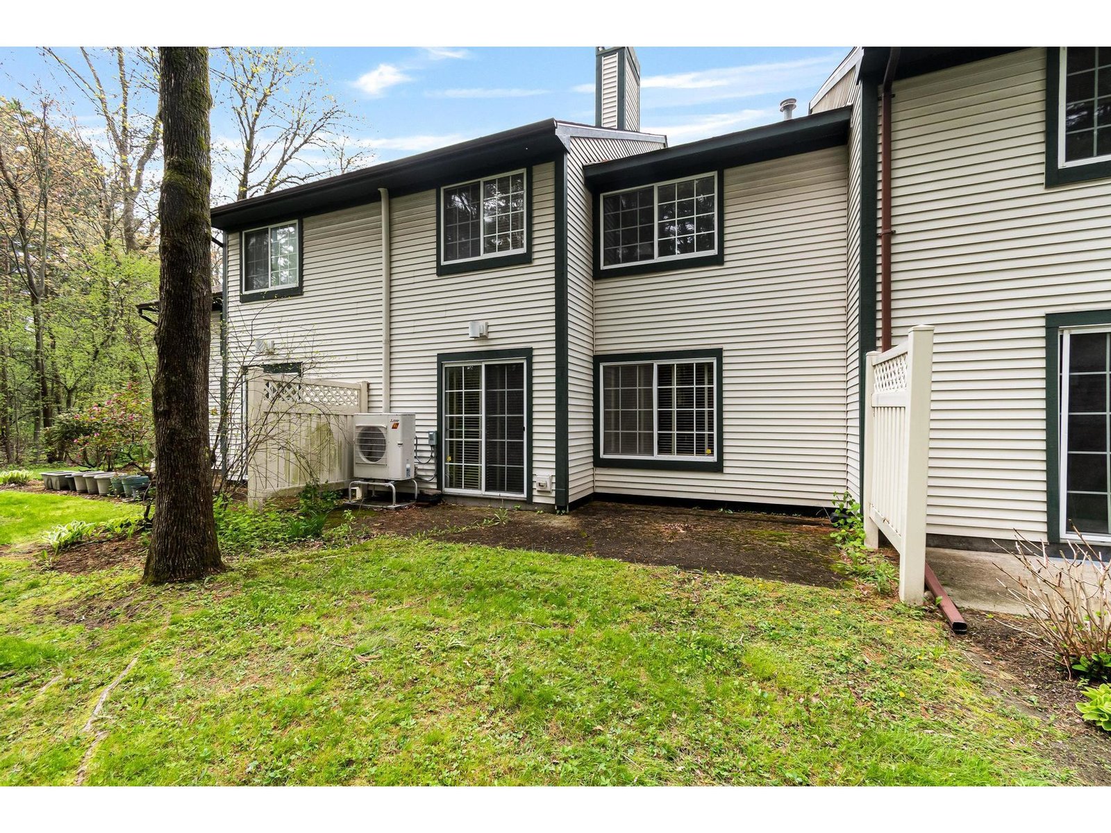 Back of the home