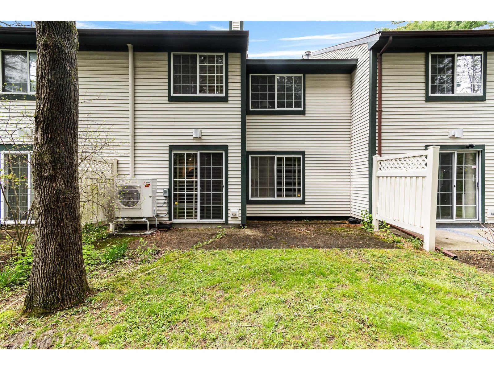 Back of the home
