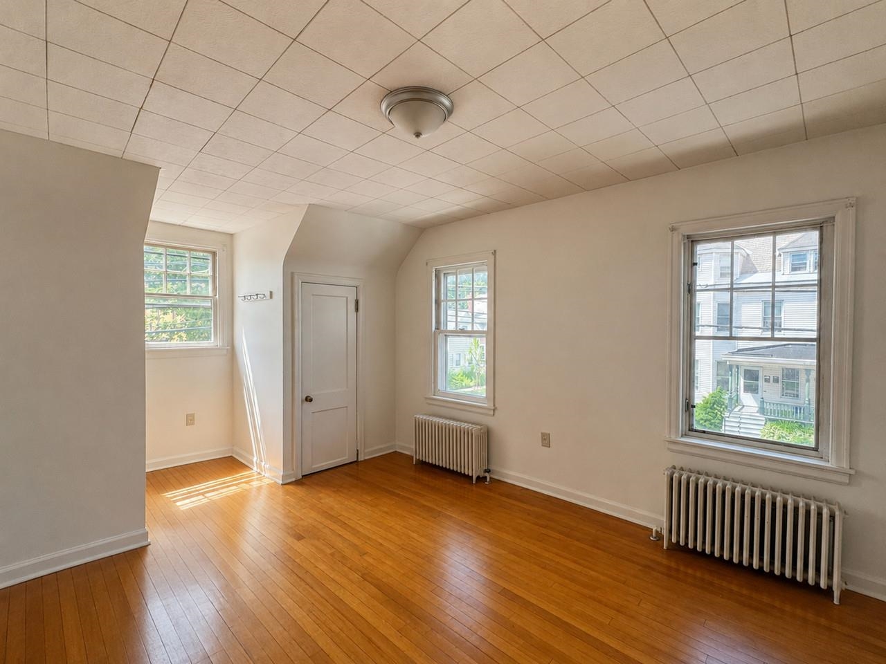 Bedroom with Hardwood Floor
