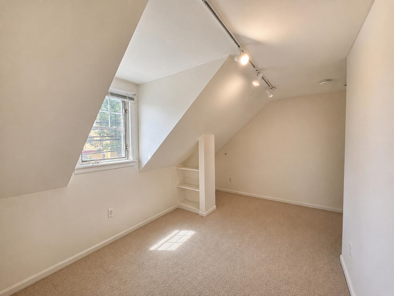 With Built-in Shelves