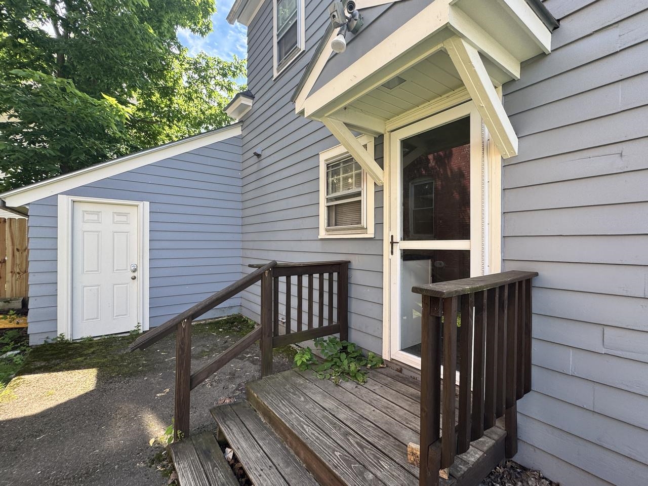Back Entry & Door to Garage