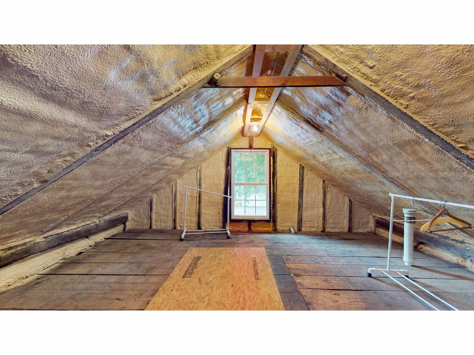 Unfinished Attic Space