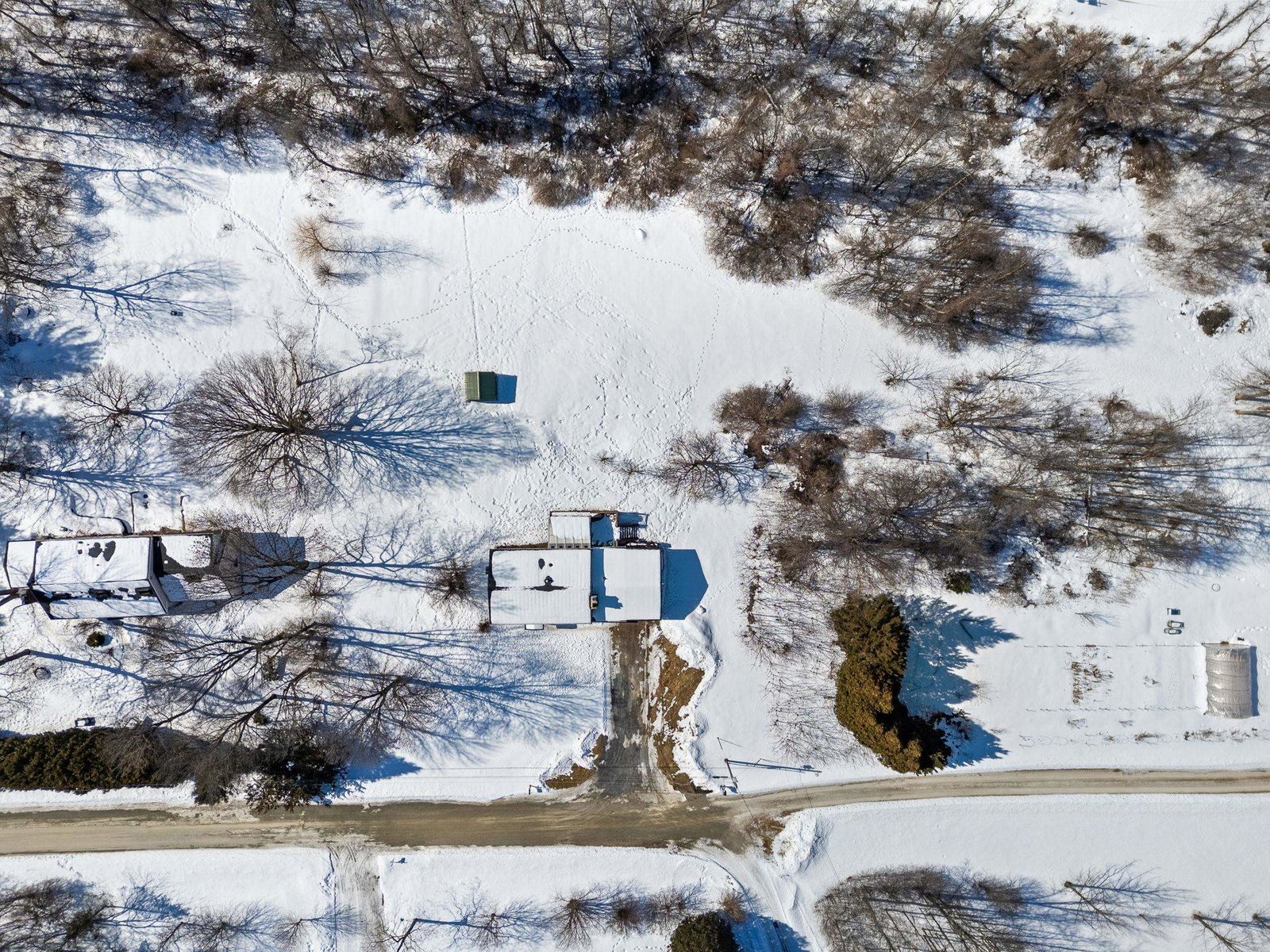 Just over 1 acre.