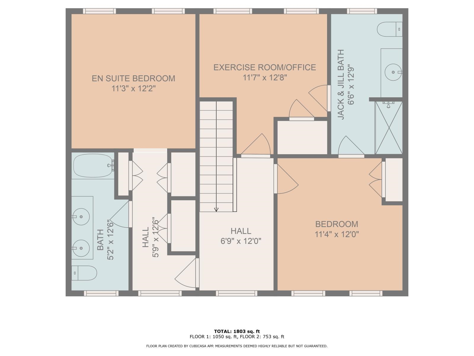 Second Floor Layout