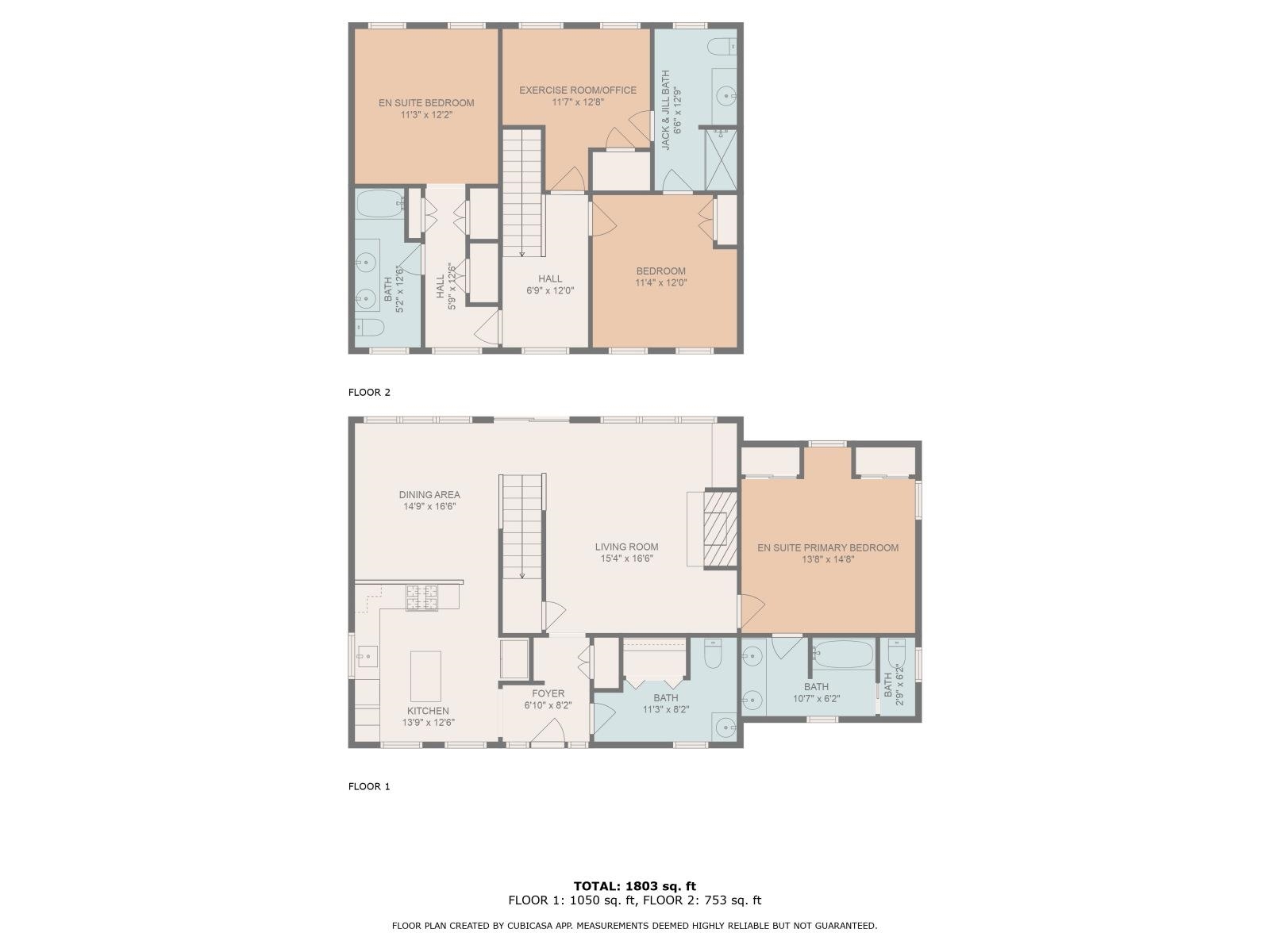 Floor Plan 265 Landmark Unit 17
