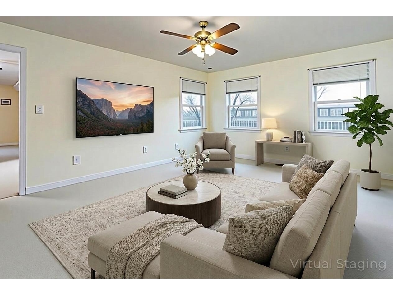 Upstairs Sitting Room Virtually Staged