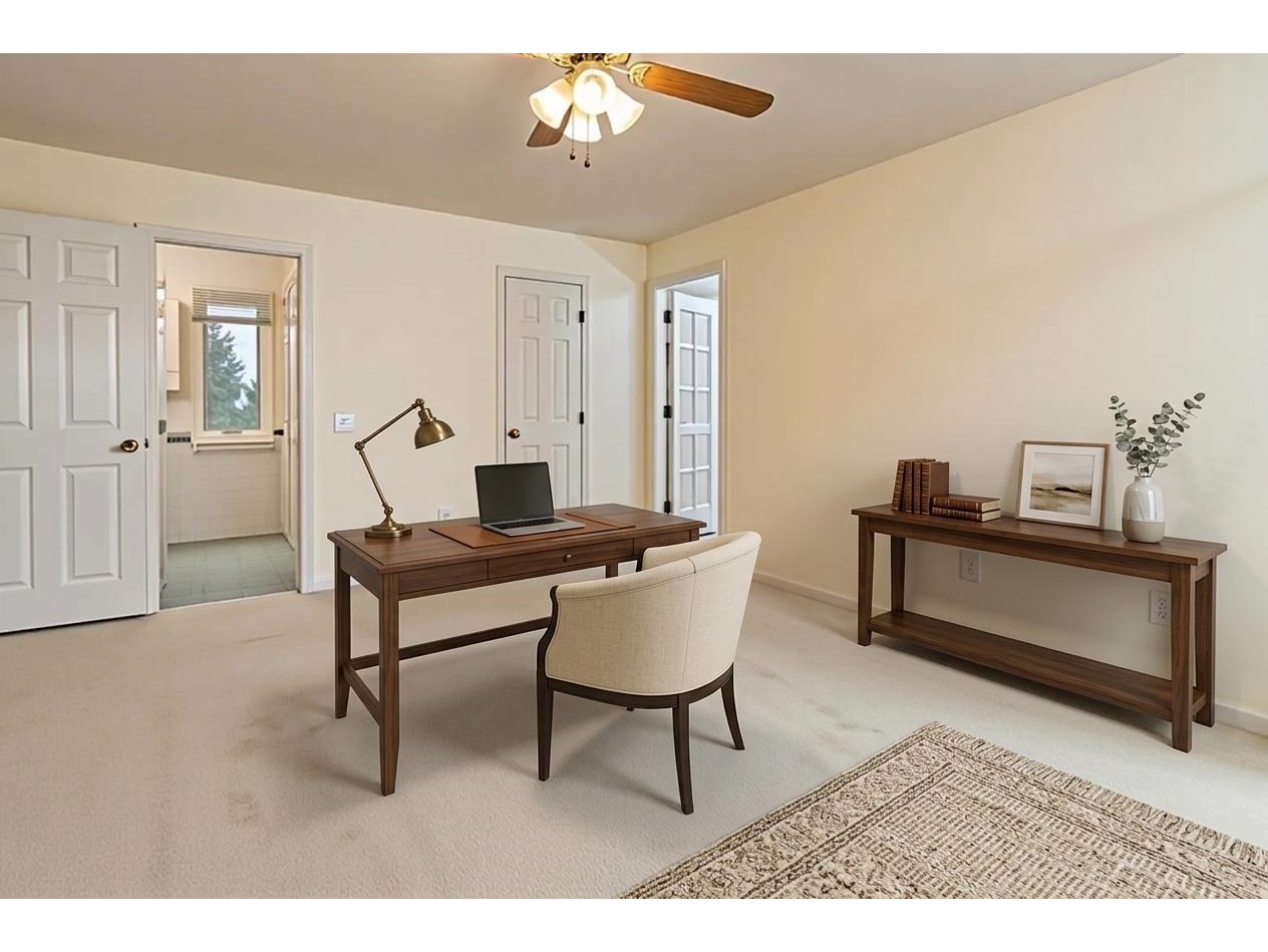 Upstairs Sitting Room Reverse Virtually Staged