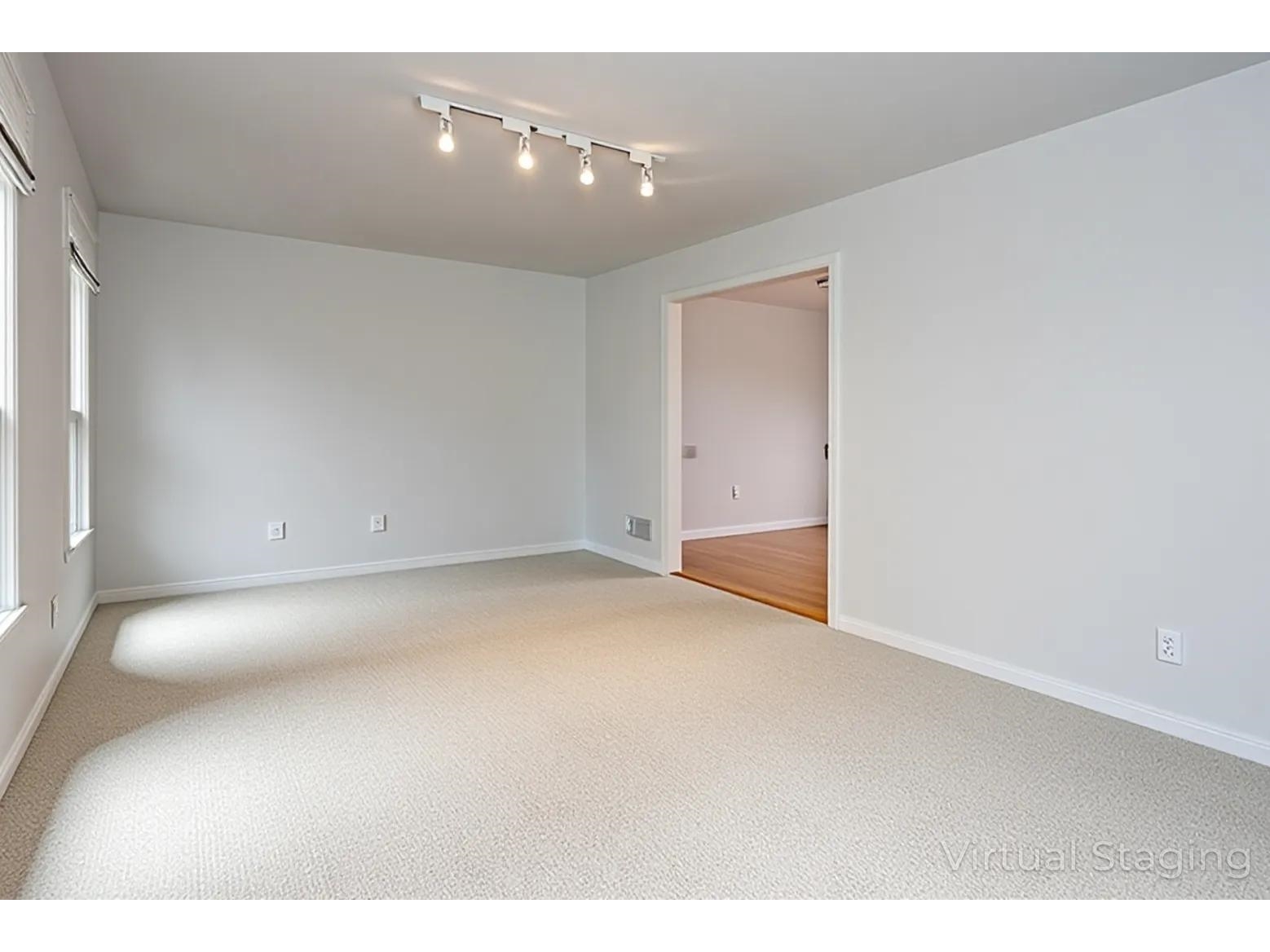 Living Room Virtually Empty