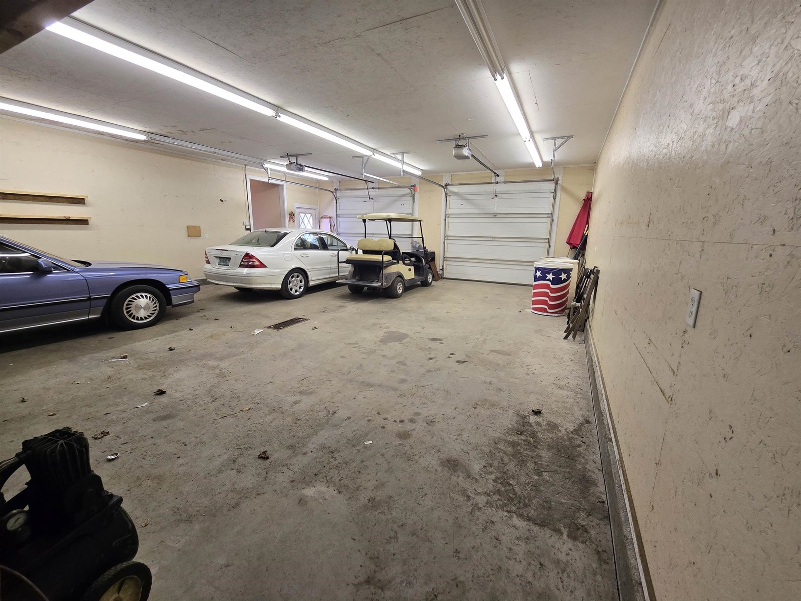 Large 4 car garage