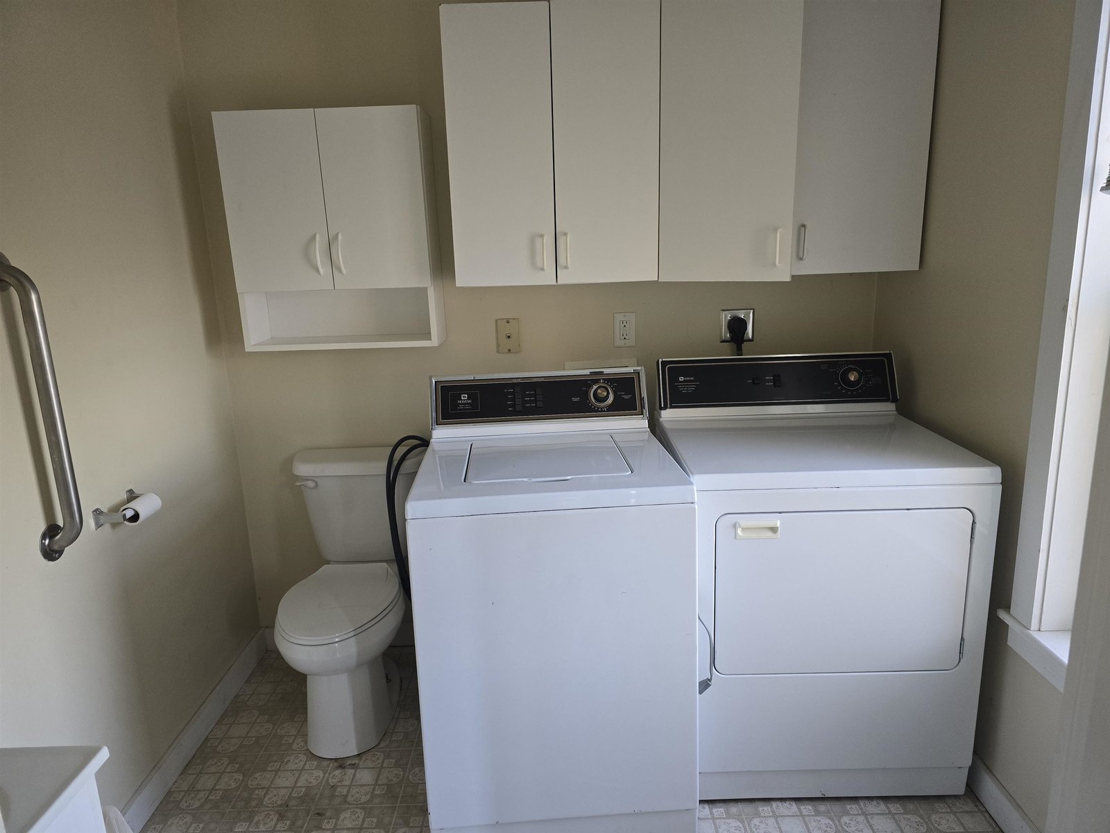 1st floor laundry & half bath