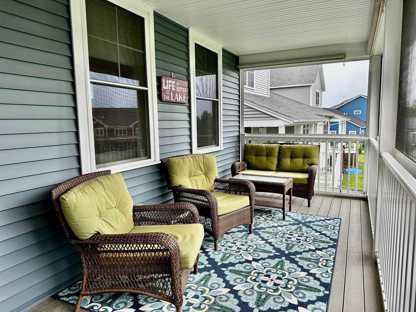 Private Back Porch