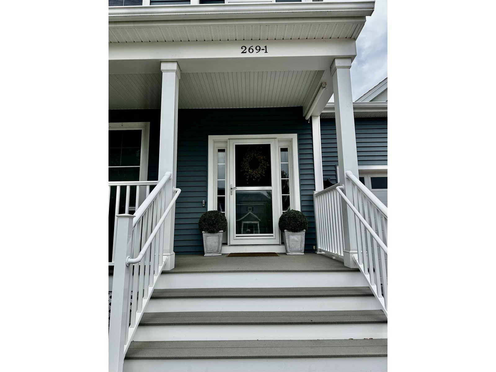 Front Stairs onto Porch