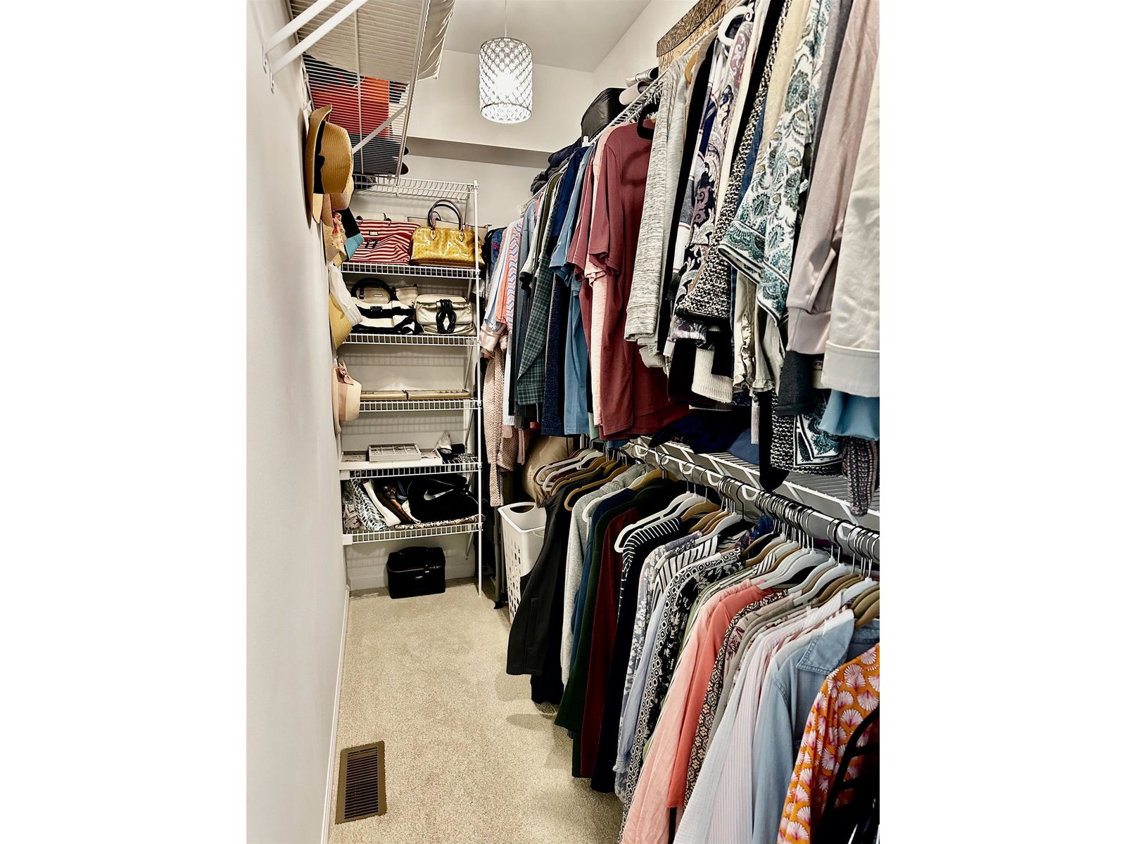 Walk in Primary Closet