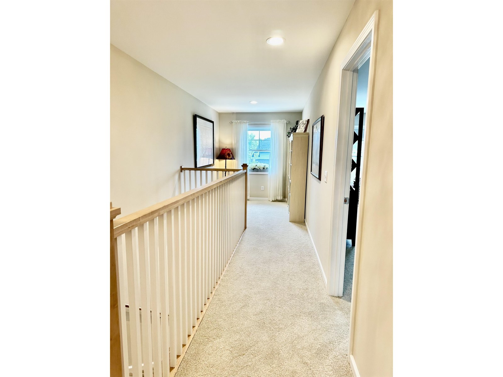 Upstairs Hallway to Library