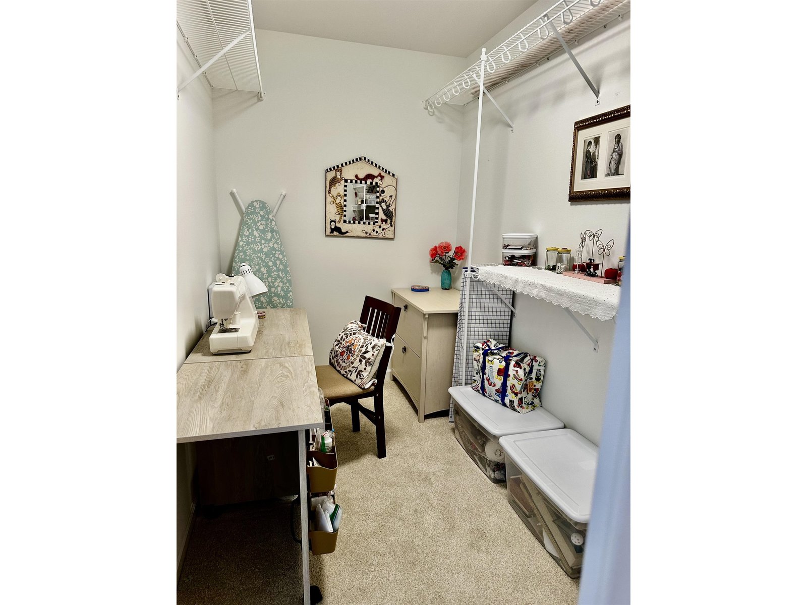 Walk in Closet in Up BR