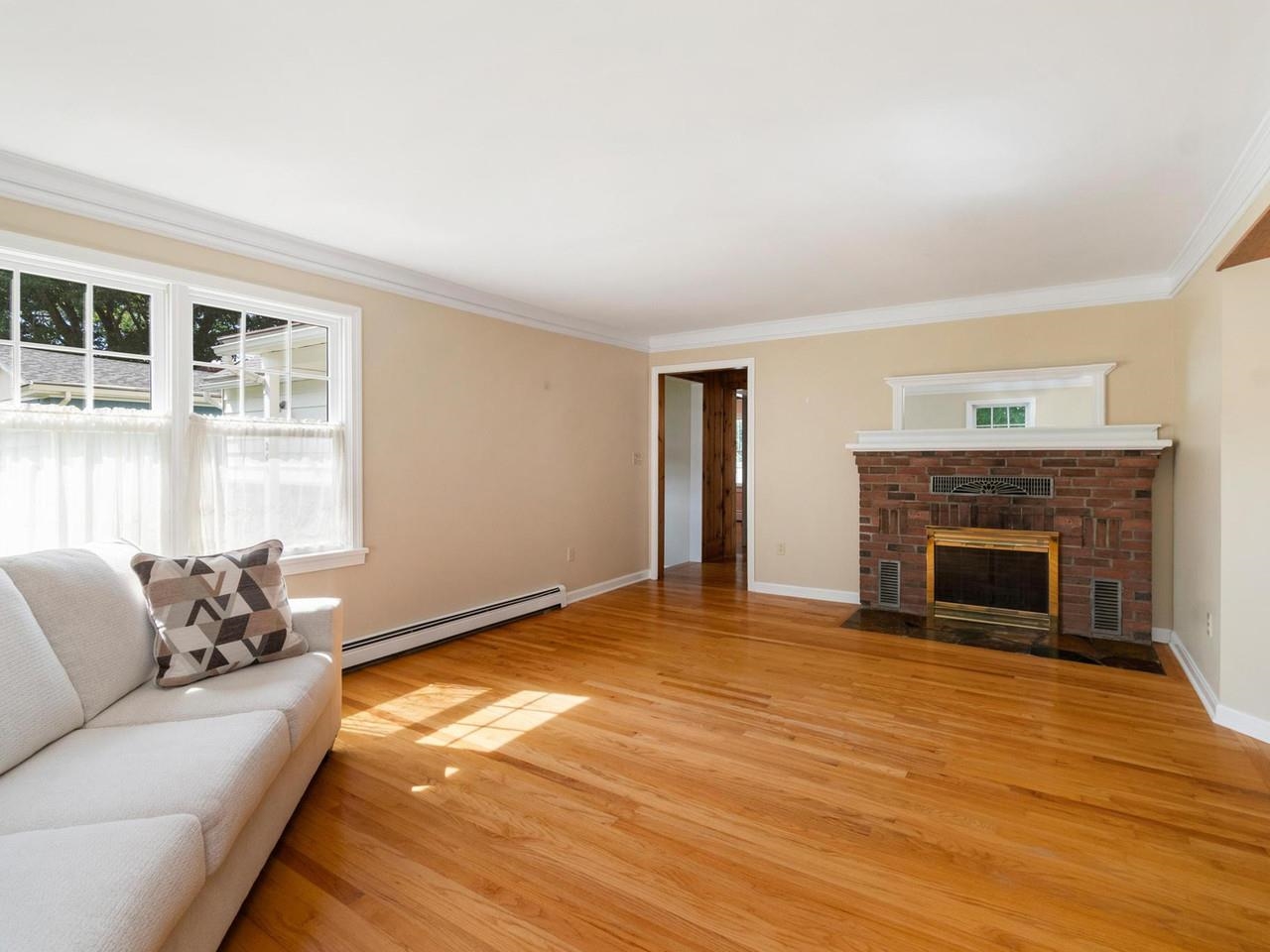 Gas Fireplace for Added Warmth
