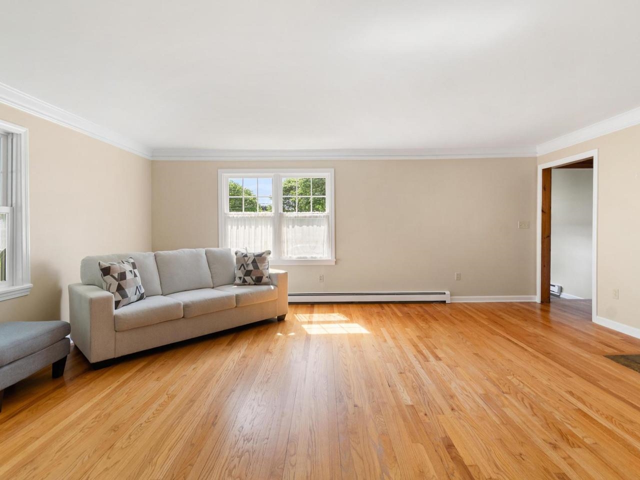 Gleaming Hardwood Floors