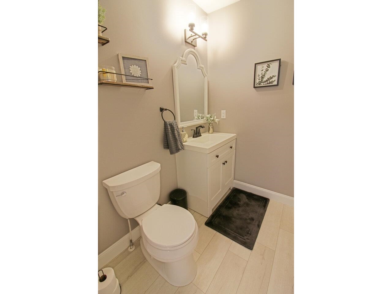 Powder Room on 1st Floor