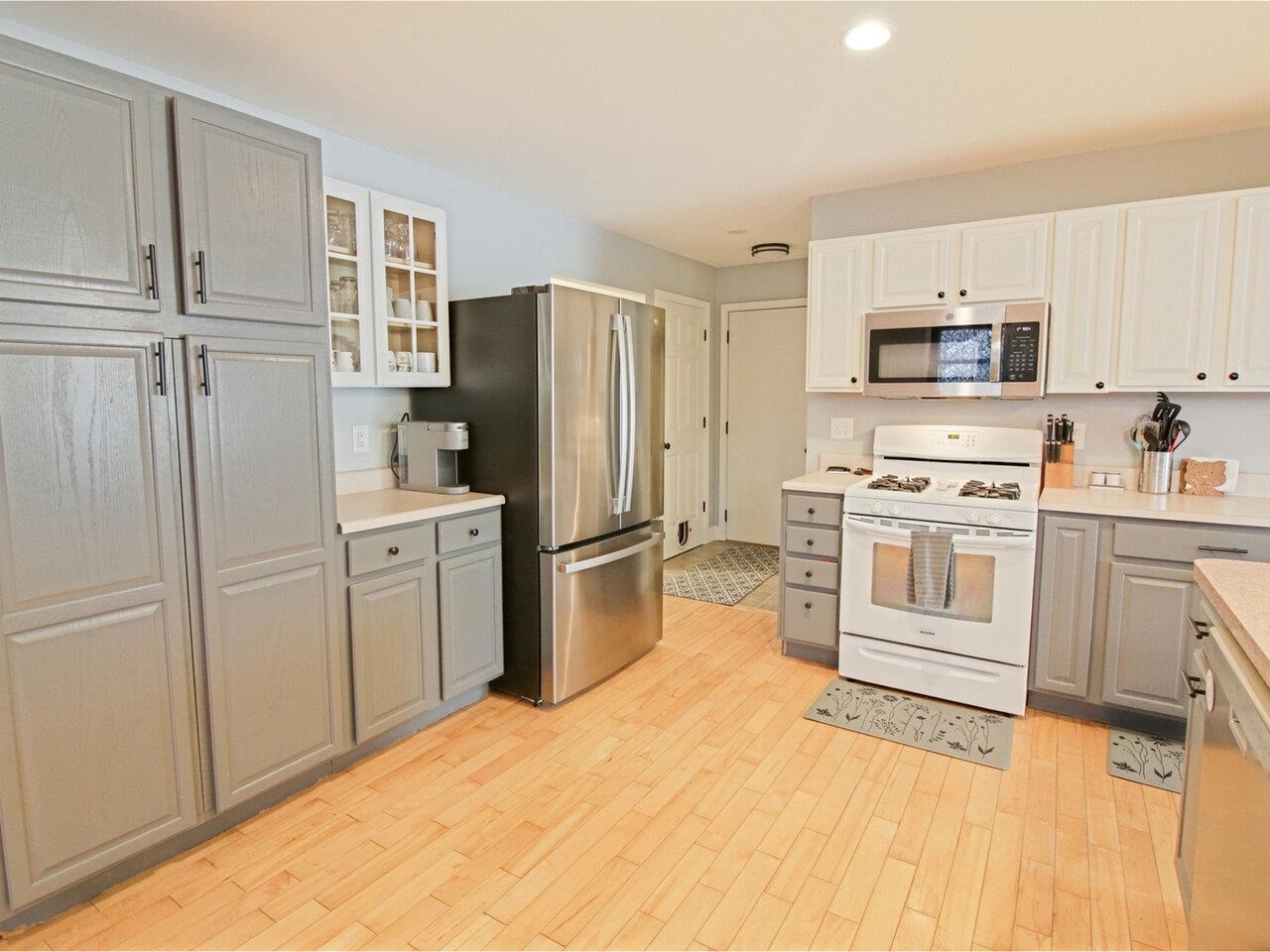 With Stainless Appliances