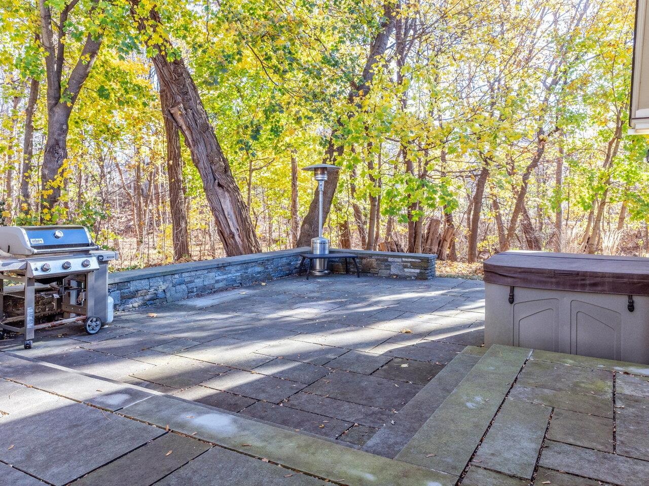 Access to private back patio