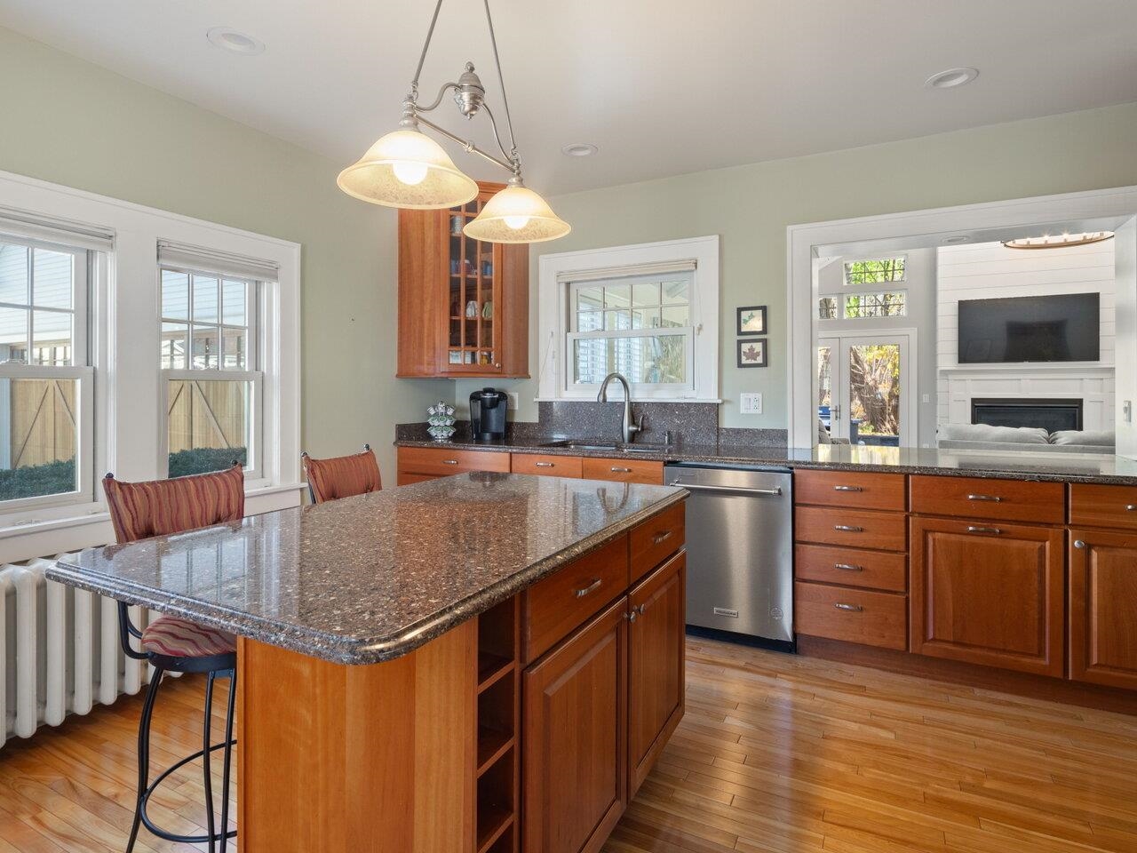 Modern upgraded kitchen