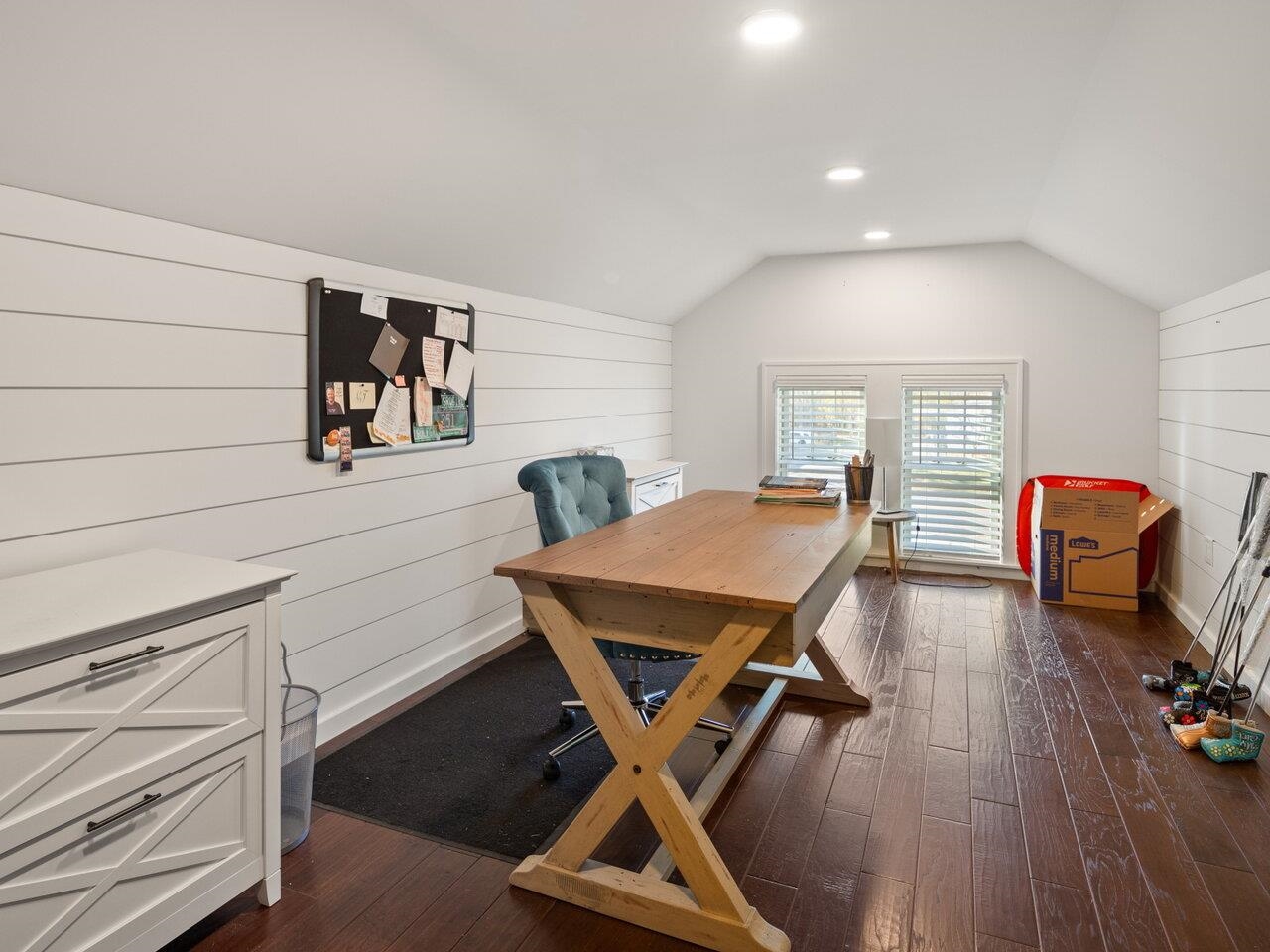 Bonus space above garage
