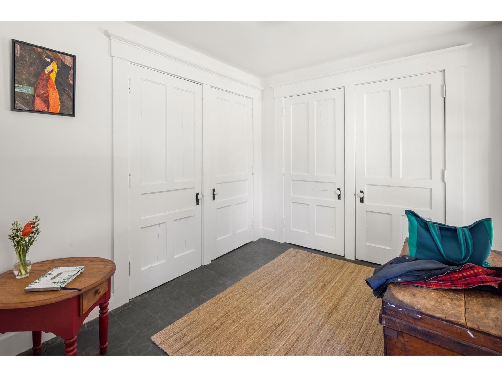 Every home needs a dumping station...mudroom