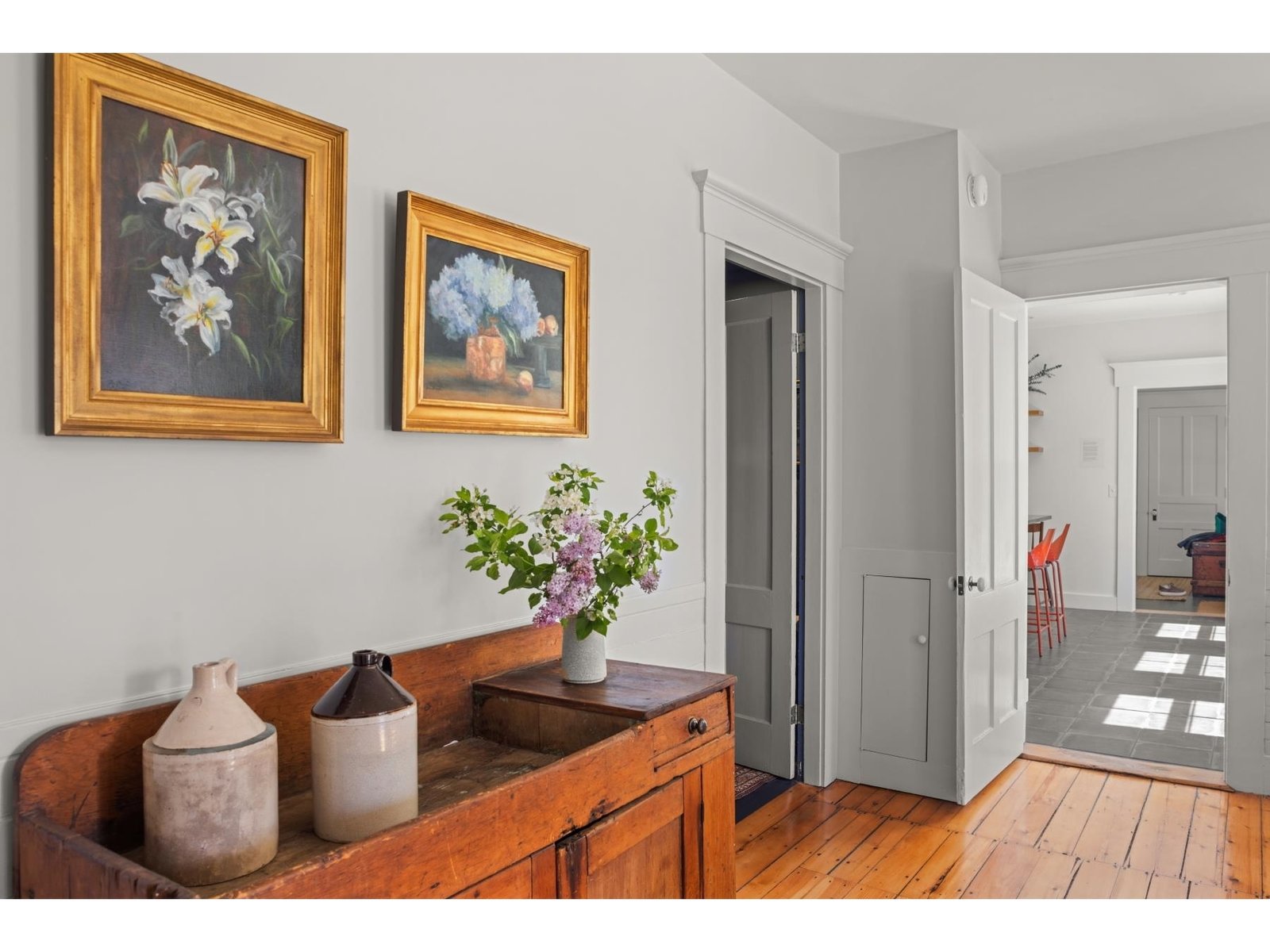Just off the kitchen...spacious dining area