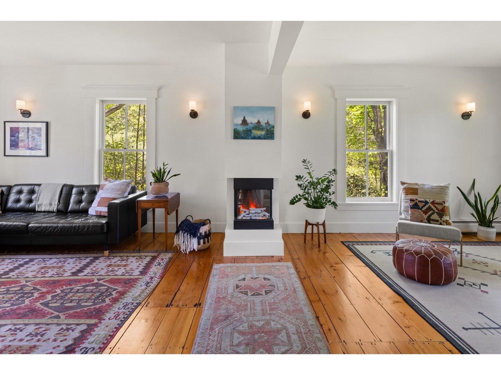 Instant warmth, instant ambiance, instant “stay awhile”