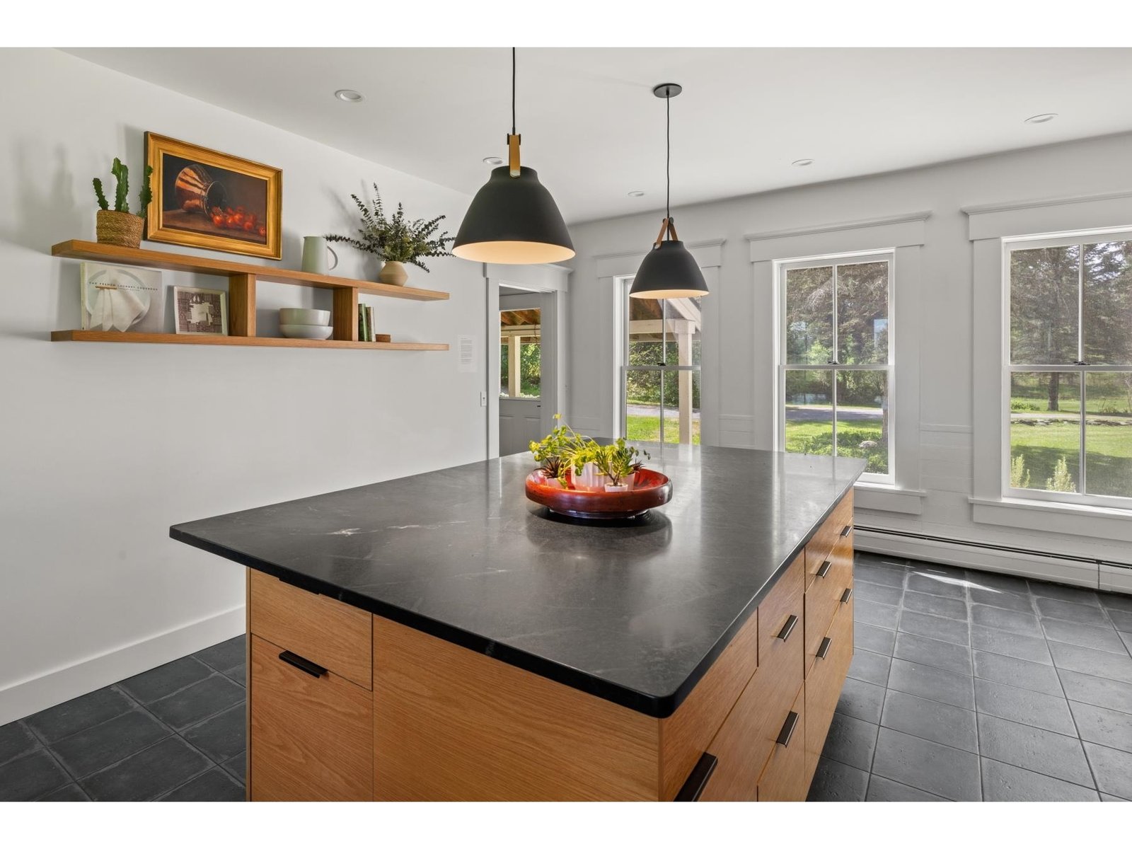 Beautiful soapstone countertops