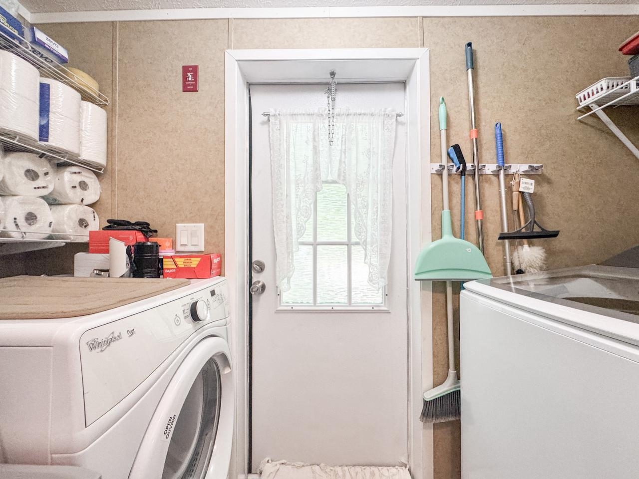Laundry and Backyard Access