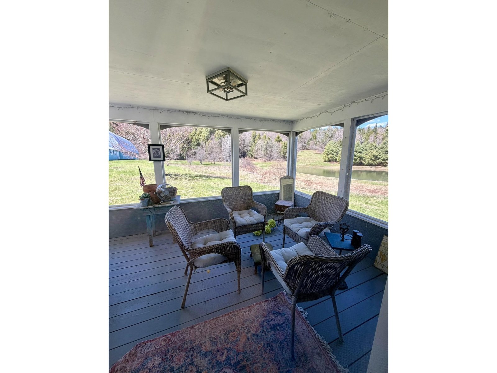 Sunporch off the den/office space