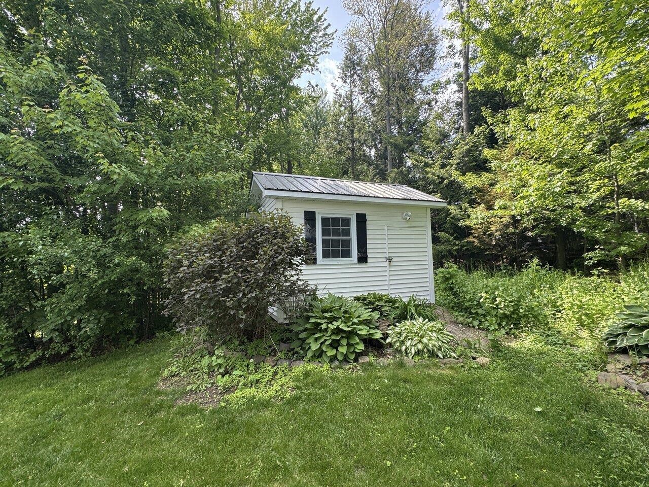 Backyard with Shed