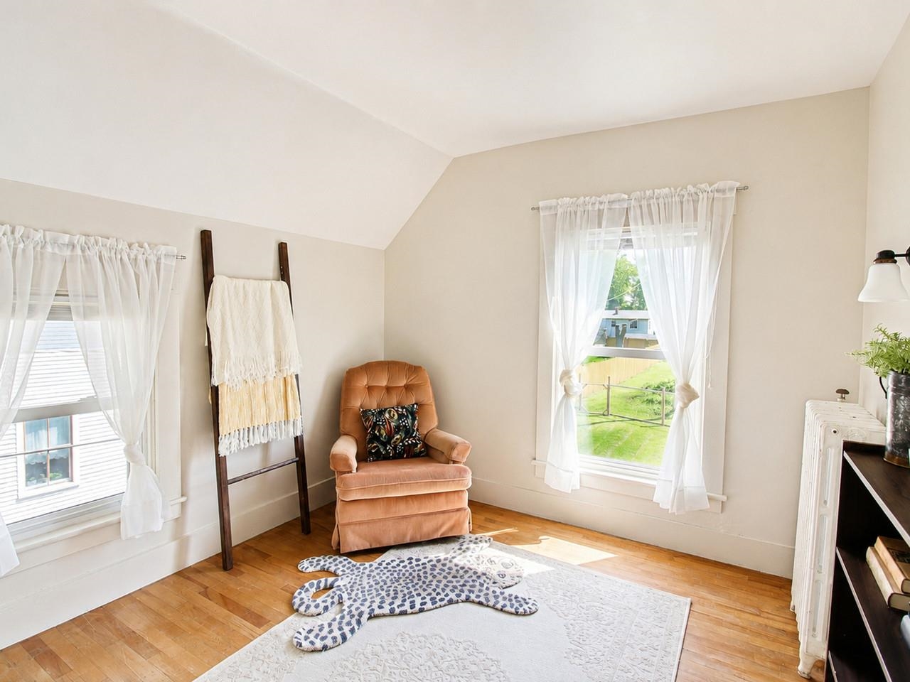 Sunny bedrooms