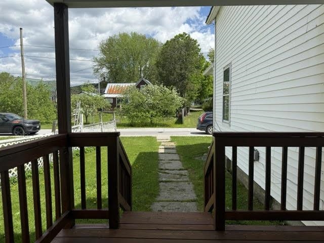 Side porch