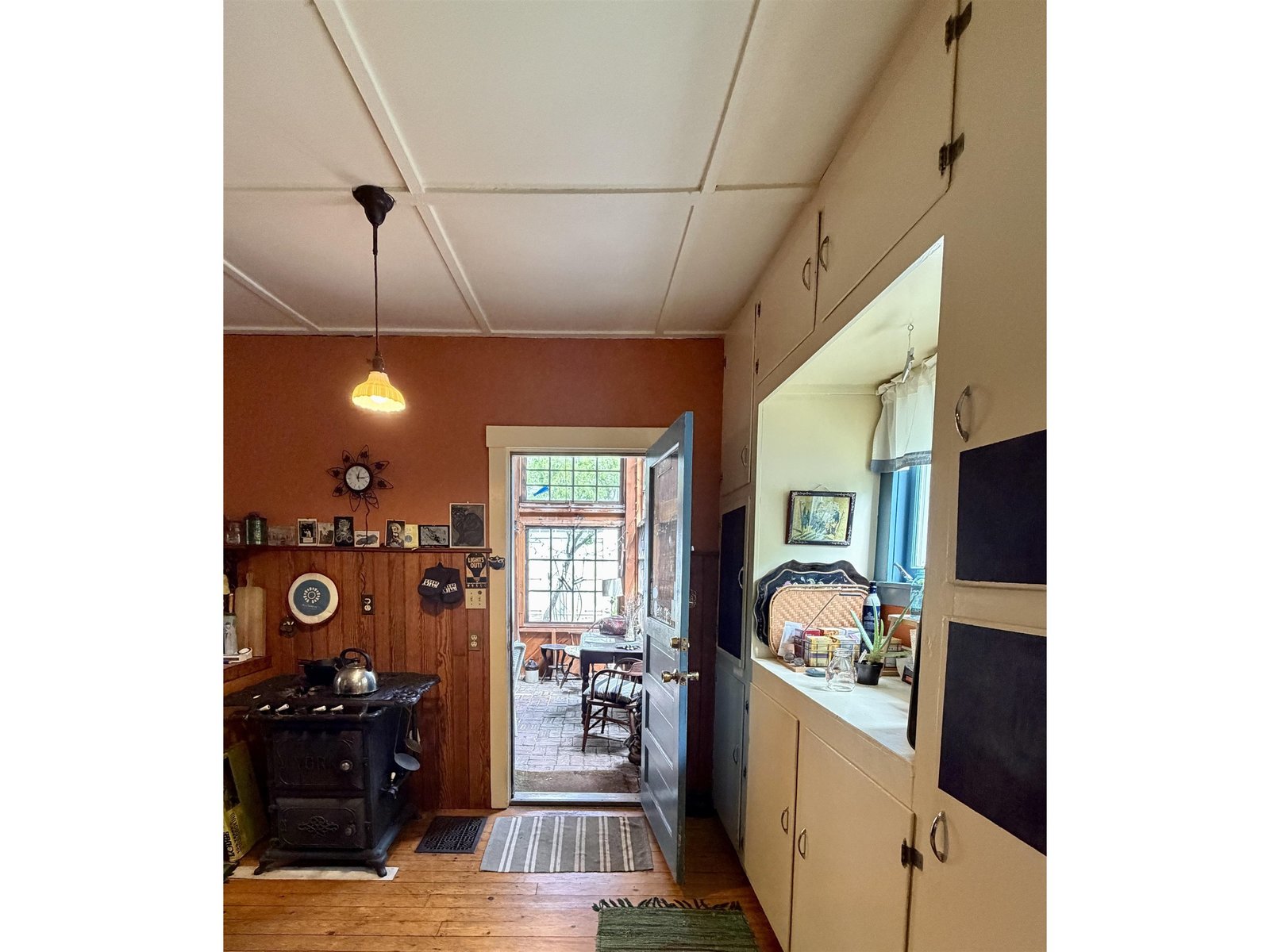 Original Tin Ceiling and trimwork