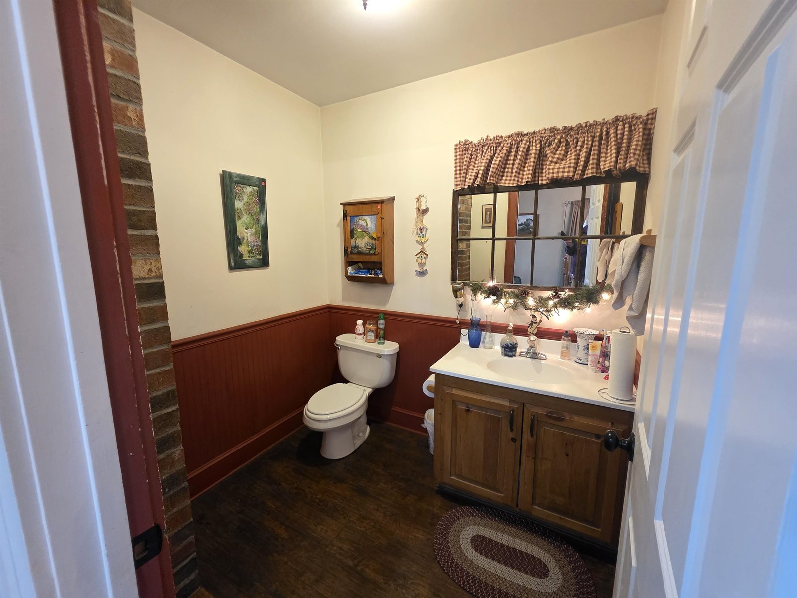 half bath first level