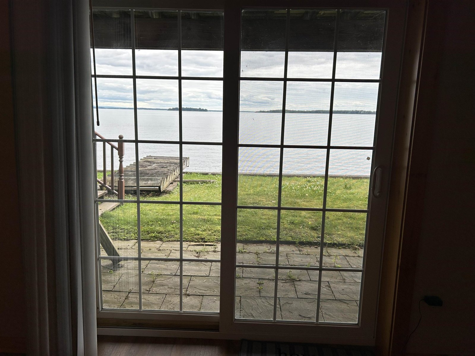 Walk out lower level to patio.