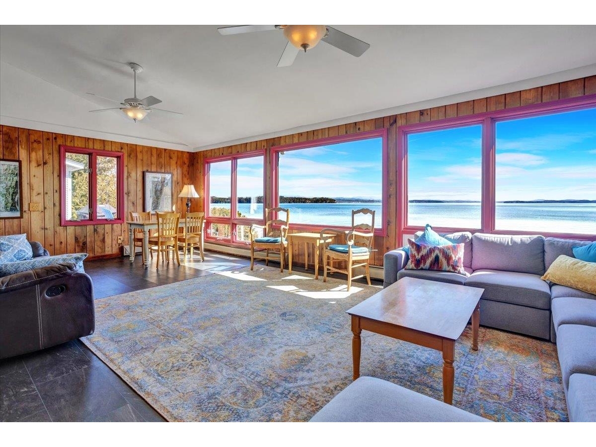 Sip your morning coffee in the 3 season porch.