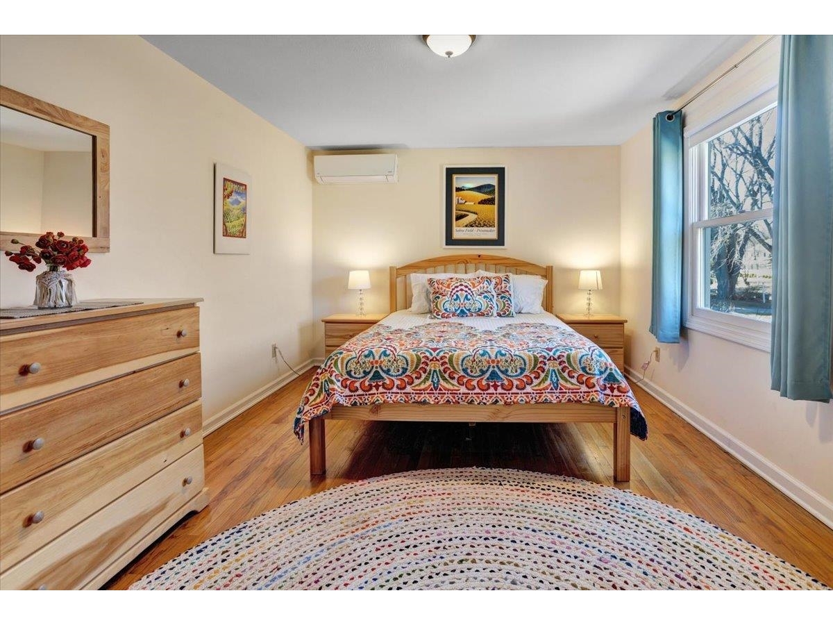 Double closets for your convenience.