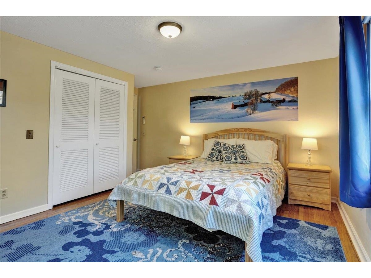Three expansive guest bedrooms.