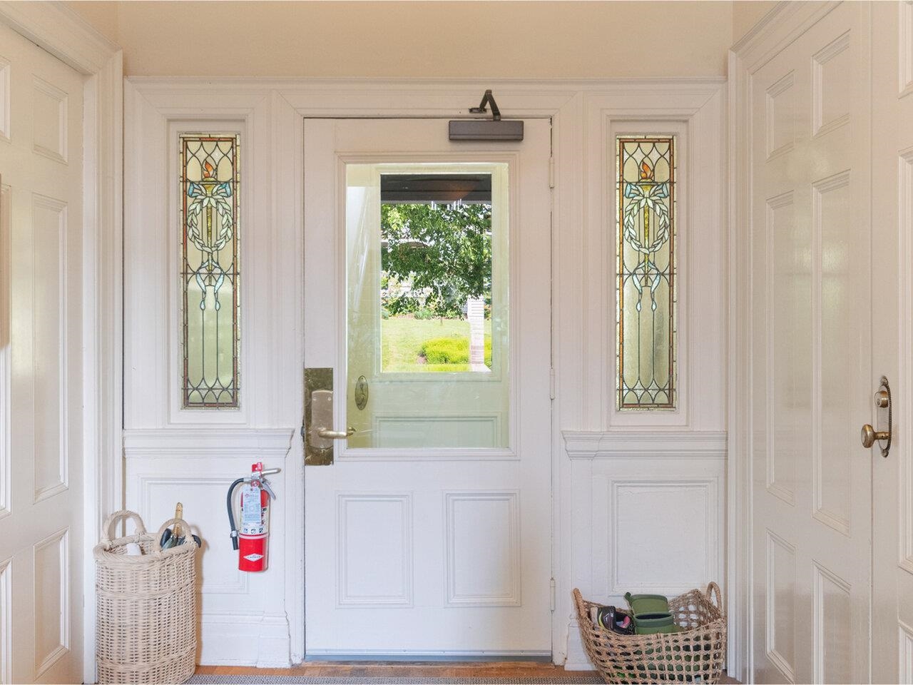 Front Door w/ Sidelights