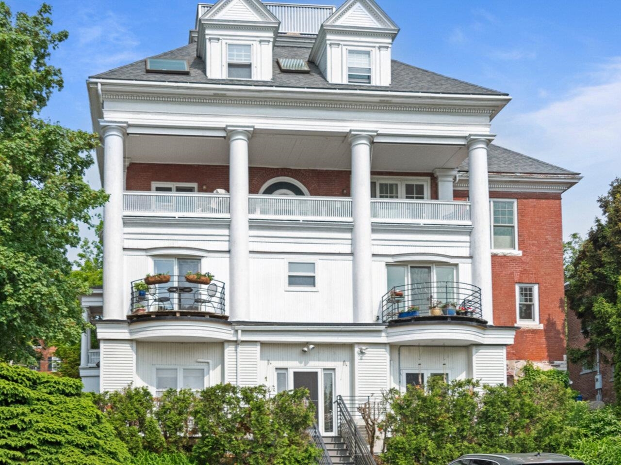 Backside with Balconies