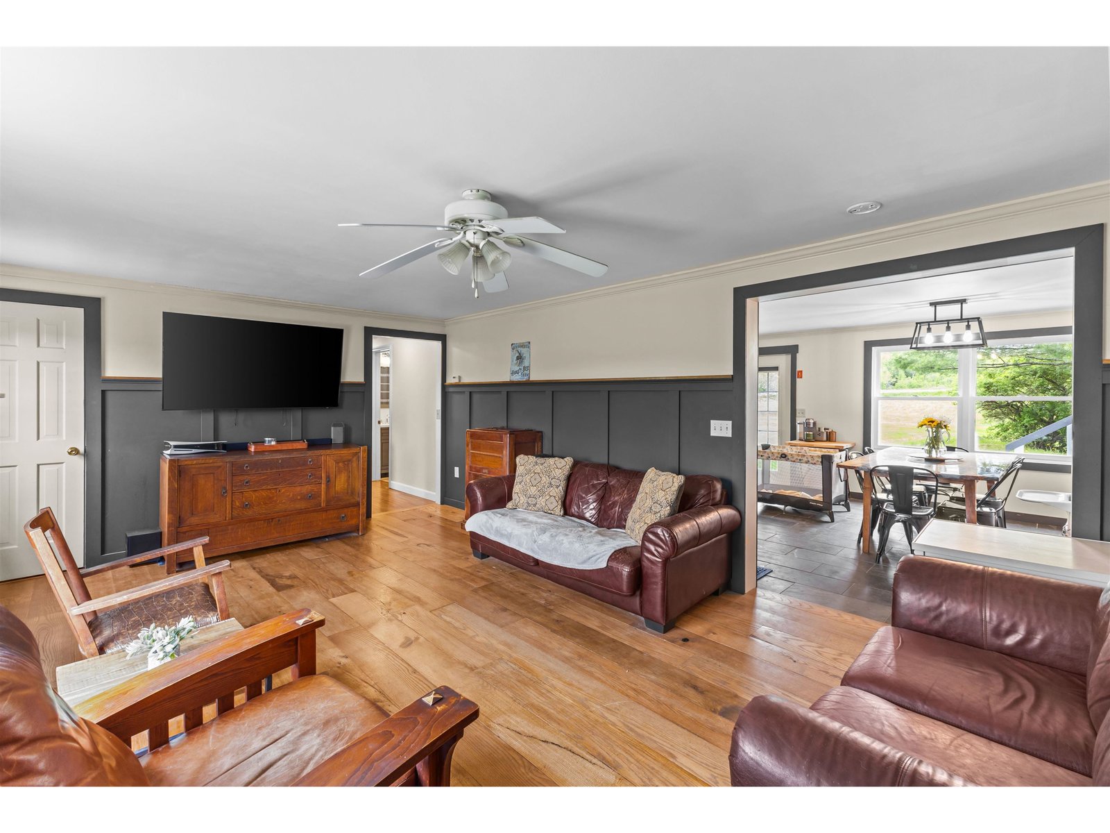 Relax or entertain, this living room is great for both.