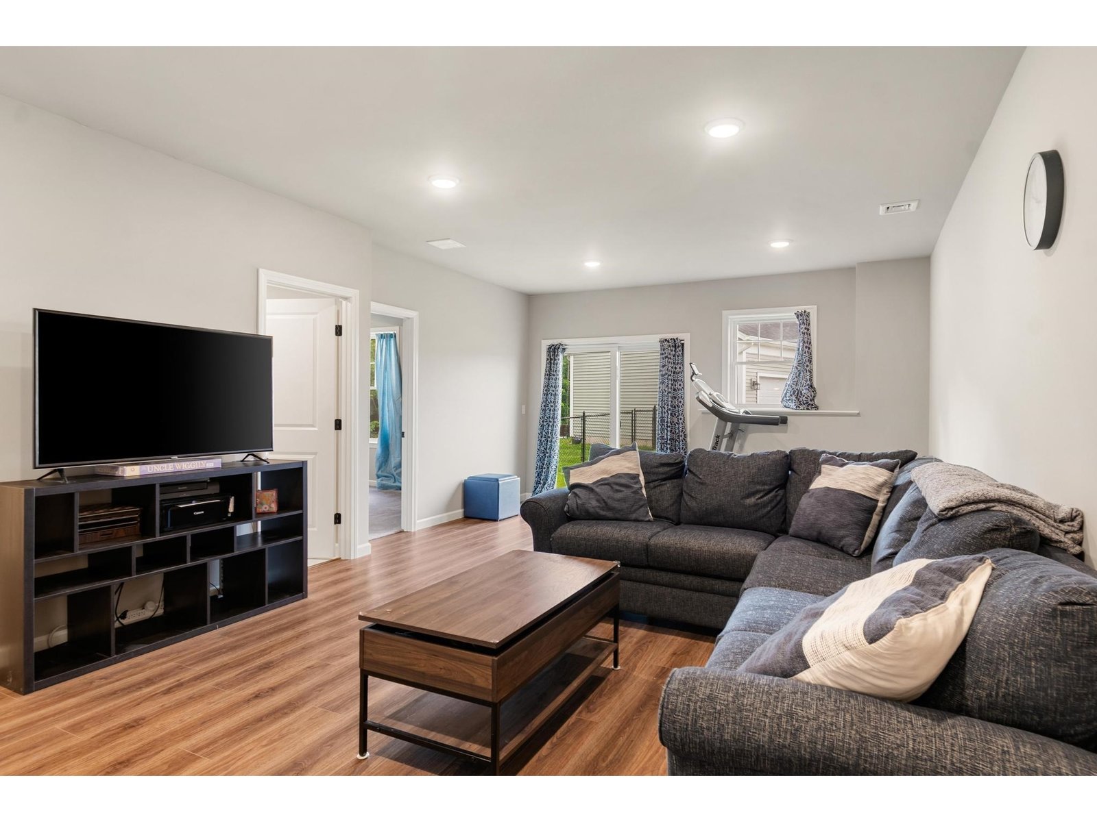 Partially Finished Walkout Basement