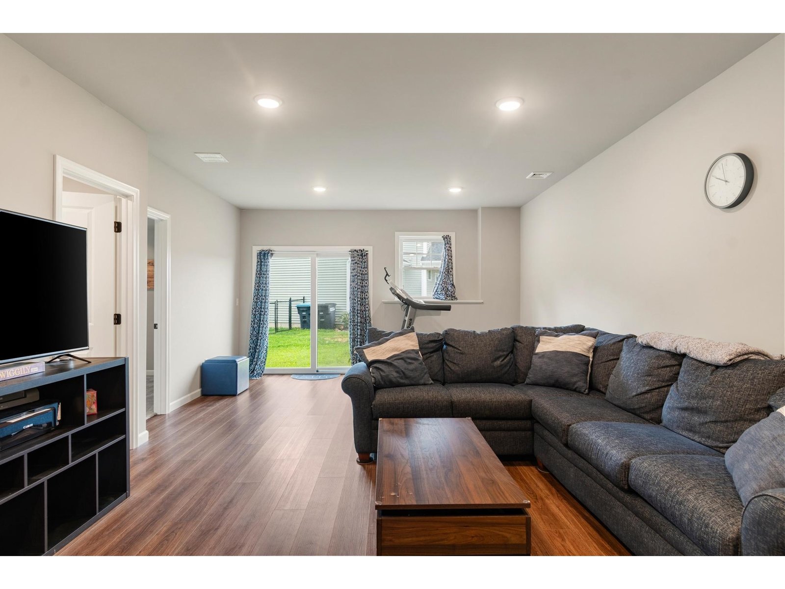 Partially Finished Walkout Basement