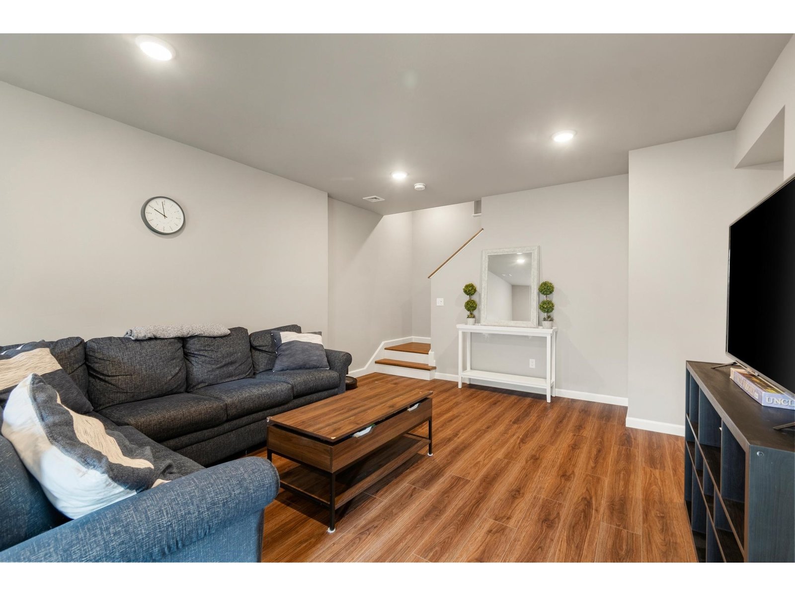 Partially Finished Walkout Basement