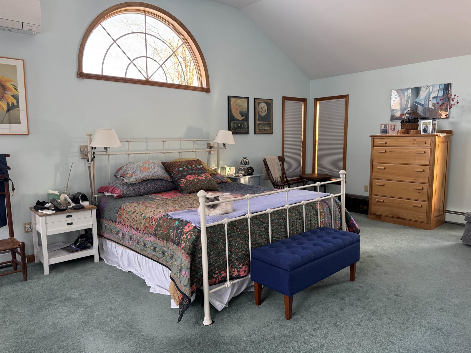 Beautiful primary bedroom