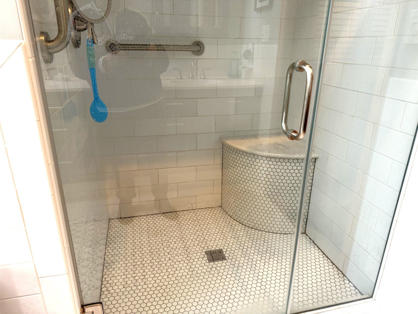 Large custom shower